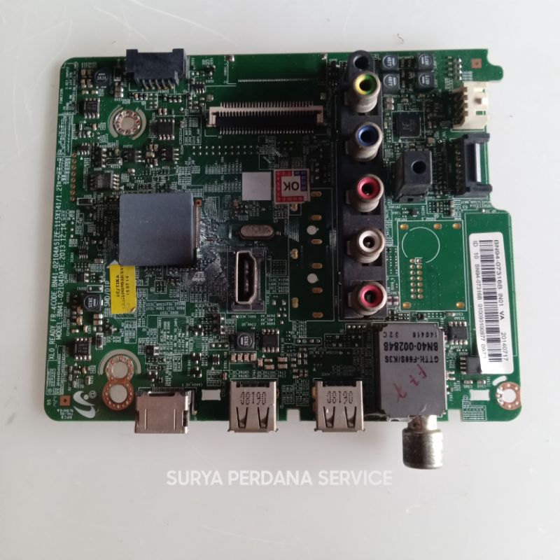 mainboard tv led samsung UA32H4100AR,BN41-02104A,BN41-02104