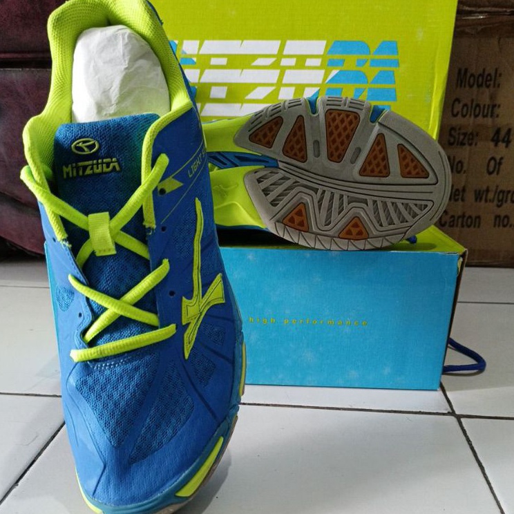 Sepatu MITZUDA LIGHT STAR - BIRU LEMON sey