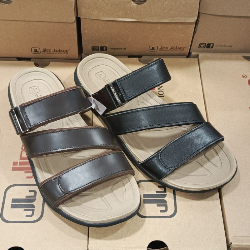 NEW SANDAL FLAT PRIA JIM JOKER || SANDAL FLAT TALI MOTIF POLOS SOFT INSOL ORIGINAL STOCK TERBATAS KE