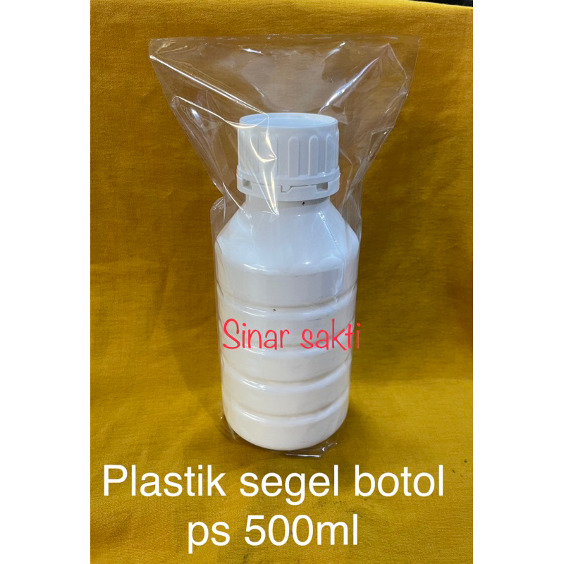 plastik segel botol ps 500ml /plastik segel botol 500ml /plastik segel