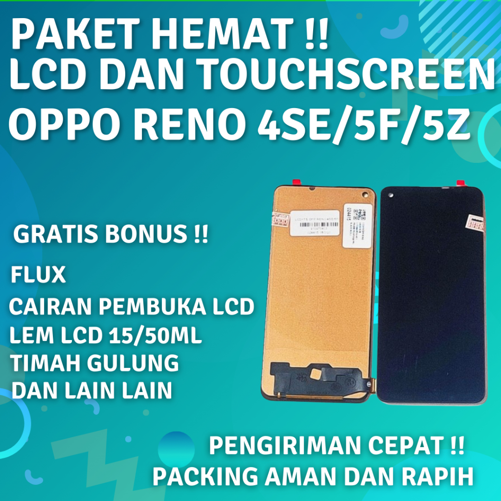 Lcd Original Oppo Reno 4SE Fullset