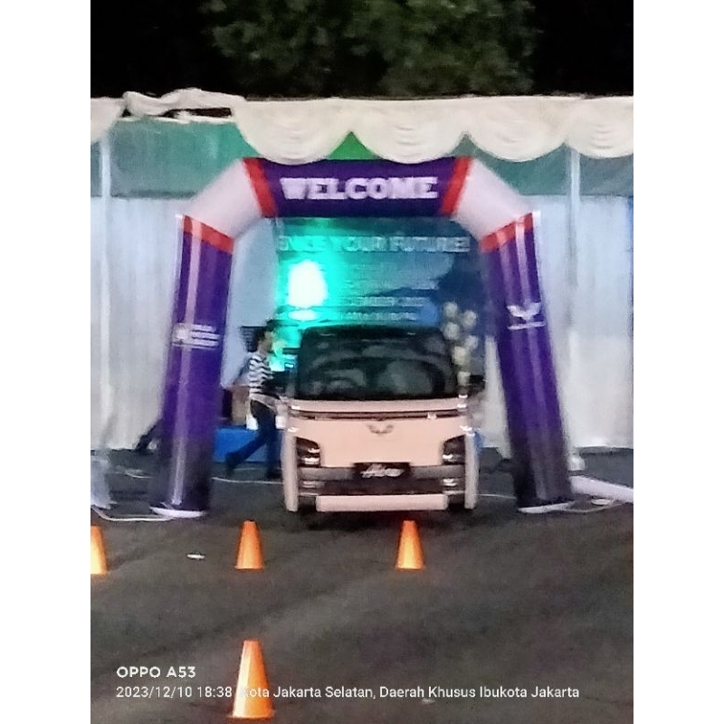 Jual Balon Gate 3 x 3 m welcome Champion acara bola event dll