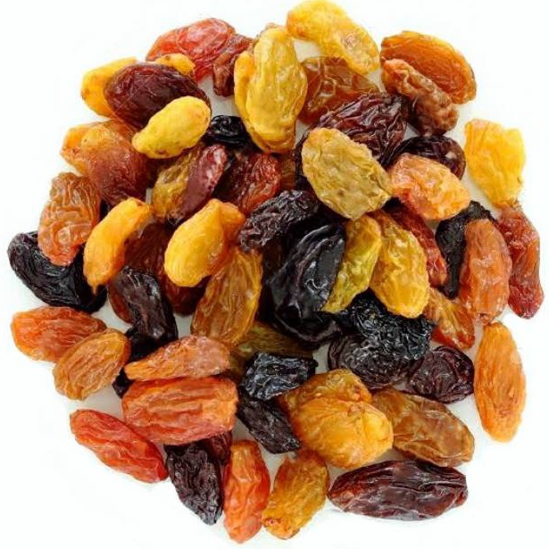

Terk!!ni Mix Raisins Unsweetened 500gr(1/2kg)/ Kismis Emas dan Hitam / Kismis Campur Sunshine
