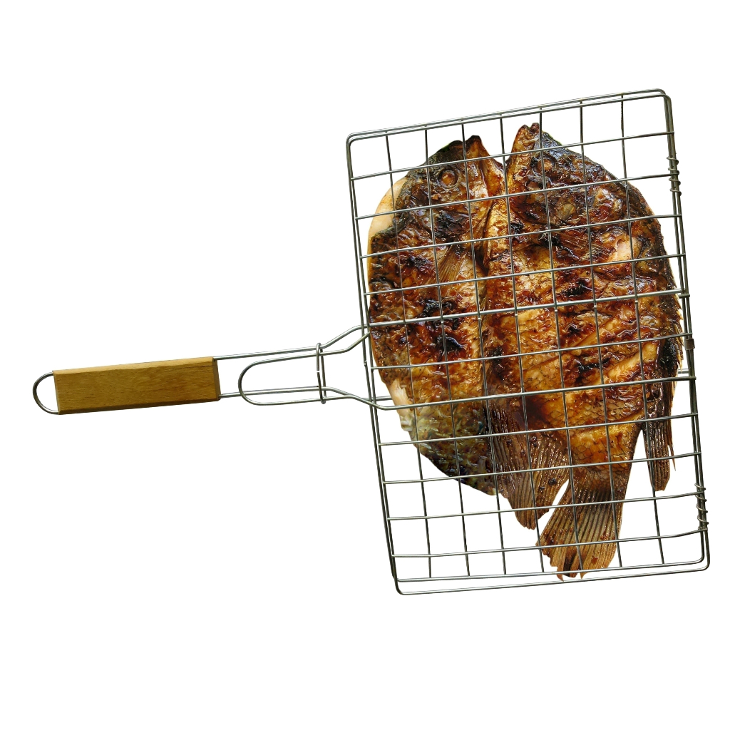 Panggangan ikan jepit gagang kayu atau Jepit Panggangan Ikan