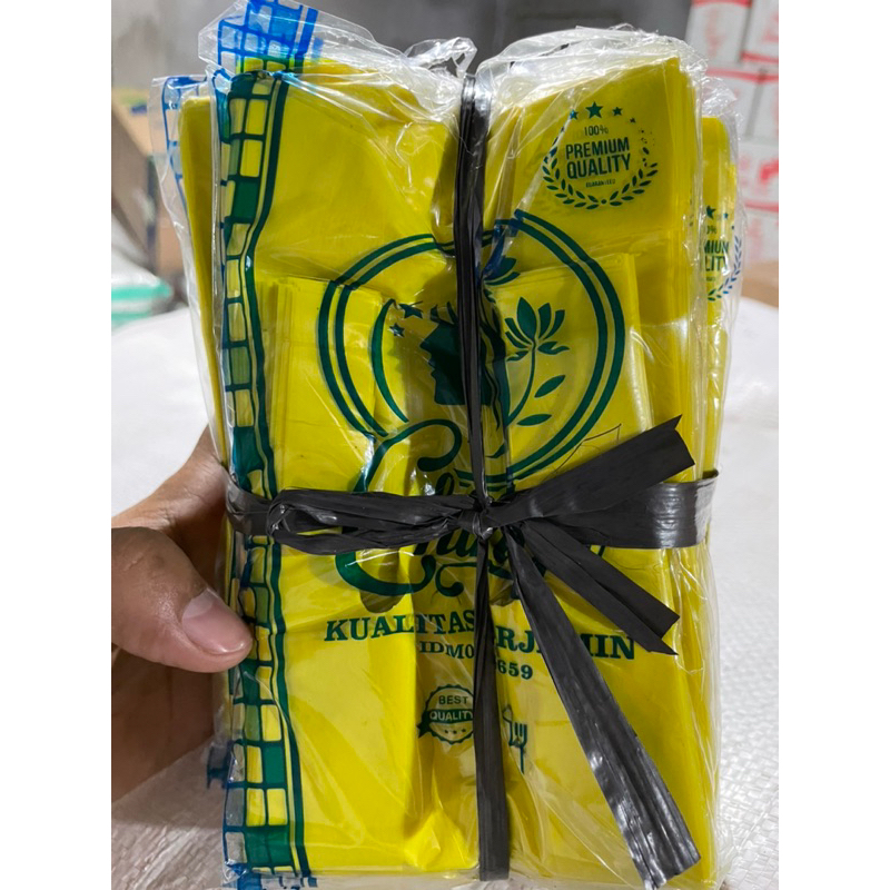 Kantong kresek gelas warna 10 -16 oz  .plastik gelas take away . kresek warna 10x28 cm