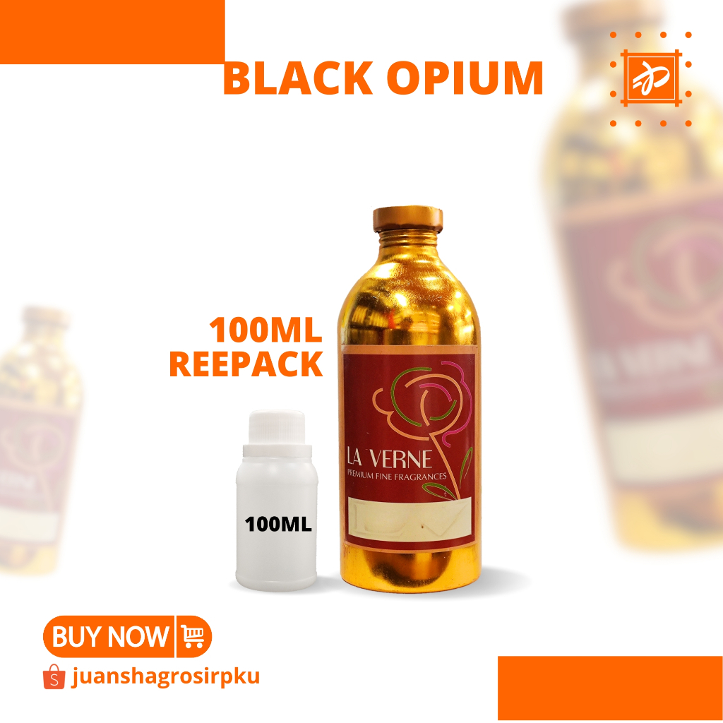 BIBIT PARFUM MURNI BLACK TONE ||BLACK OPIUM  ||LAVERNEI || REPACK