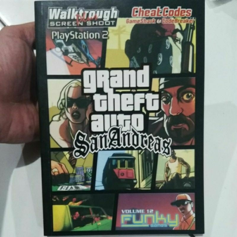 BUKU GAME WALKTROUGH GRAND THEFT AUTO SAN ANDREAS PS2 BUKU GTA SAN ANDREAS BAHASA INDONESIA