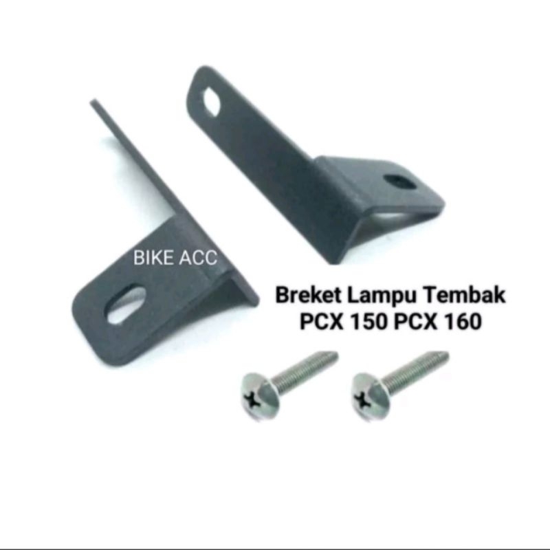 Breket Lampu Foglam PCX 160 PCX 150 Breket Dudukan Lampu Tembak PCX 160 PCX 150