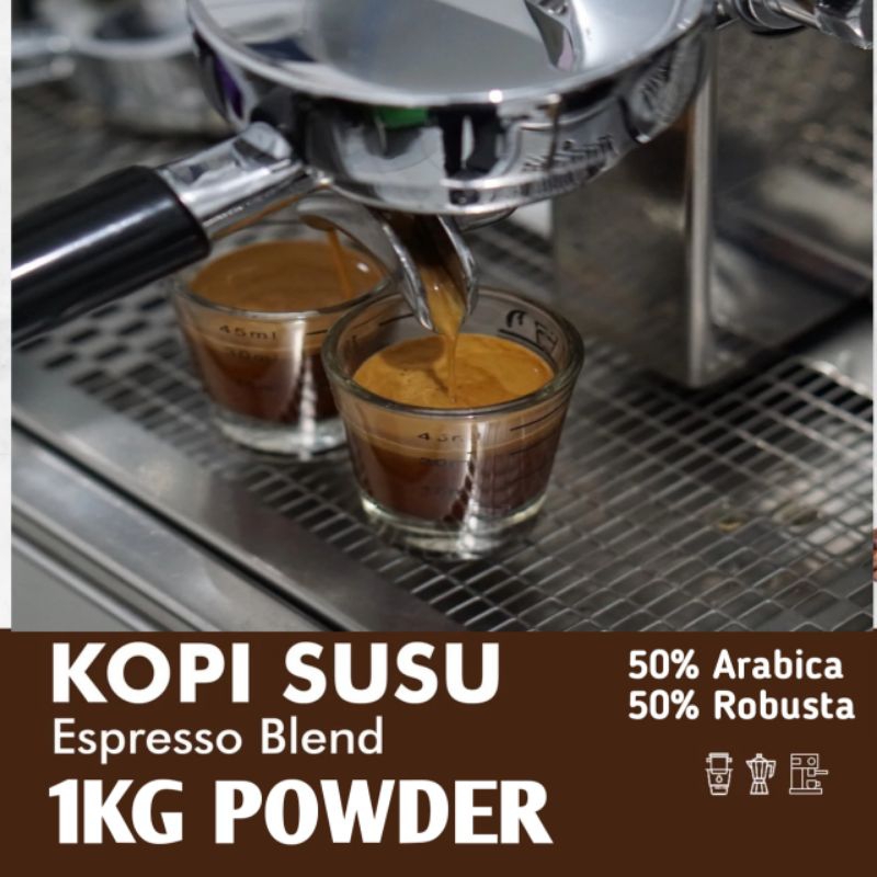 

Kopi Susu 50/50 Blend 1KG Espresso Kopi Susu | Ijen Raung