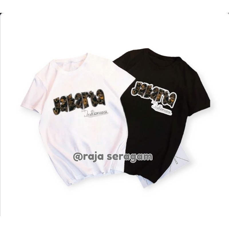 kaos JAKARTA INDONESIA KAOS OLEH OLEH