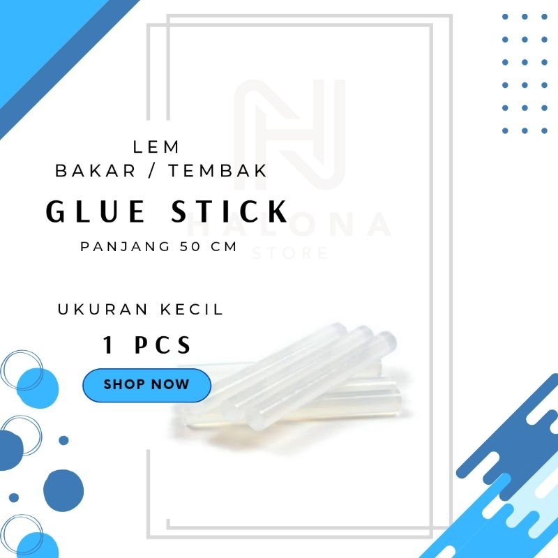 

[1 PCS / Ecer]Glue Stick/Lem bakar/Lem tembak Kecil