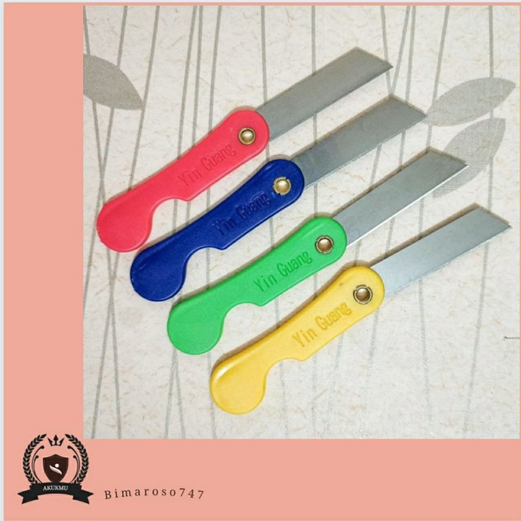 

Cutter Lipat / Pisau Cutter Kecil Lipat - Kuning