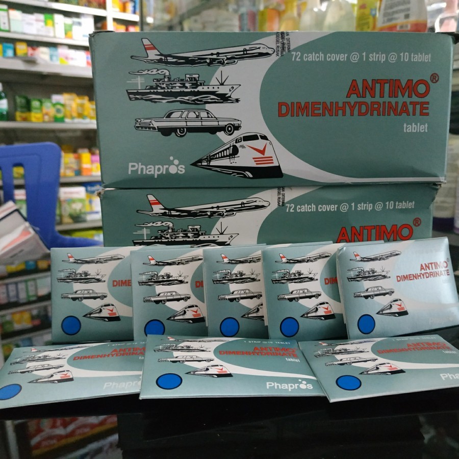 1 Box / Pak Antimo Dewasa Tablet
