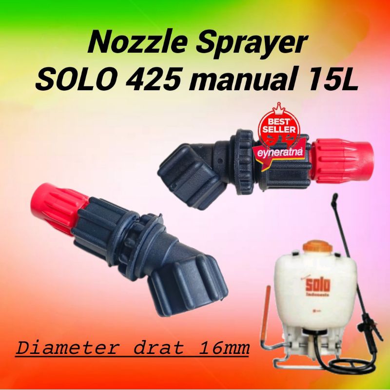 Spuyer nozzle elbow red sprayer semprot hama solo 425 tasco manual