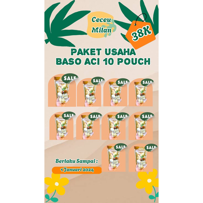 

BASO ACI ORIGINAL ISI 10 PCS || BASO ACI ORIGINAL || CECEU.MILAN_