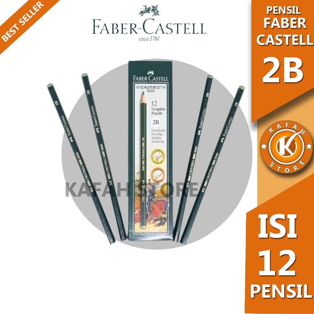 

PENSIL FABER CESTELL 2B