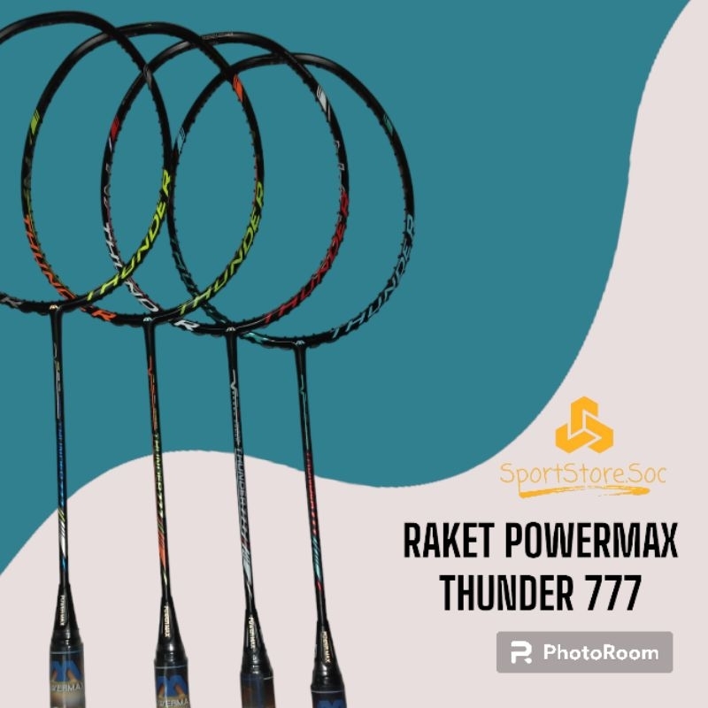 RAKET BADMINTON POWERMAX THUNDER 777