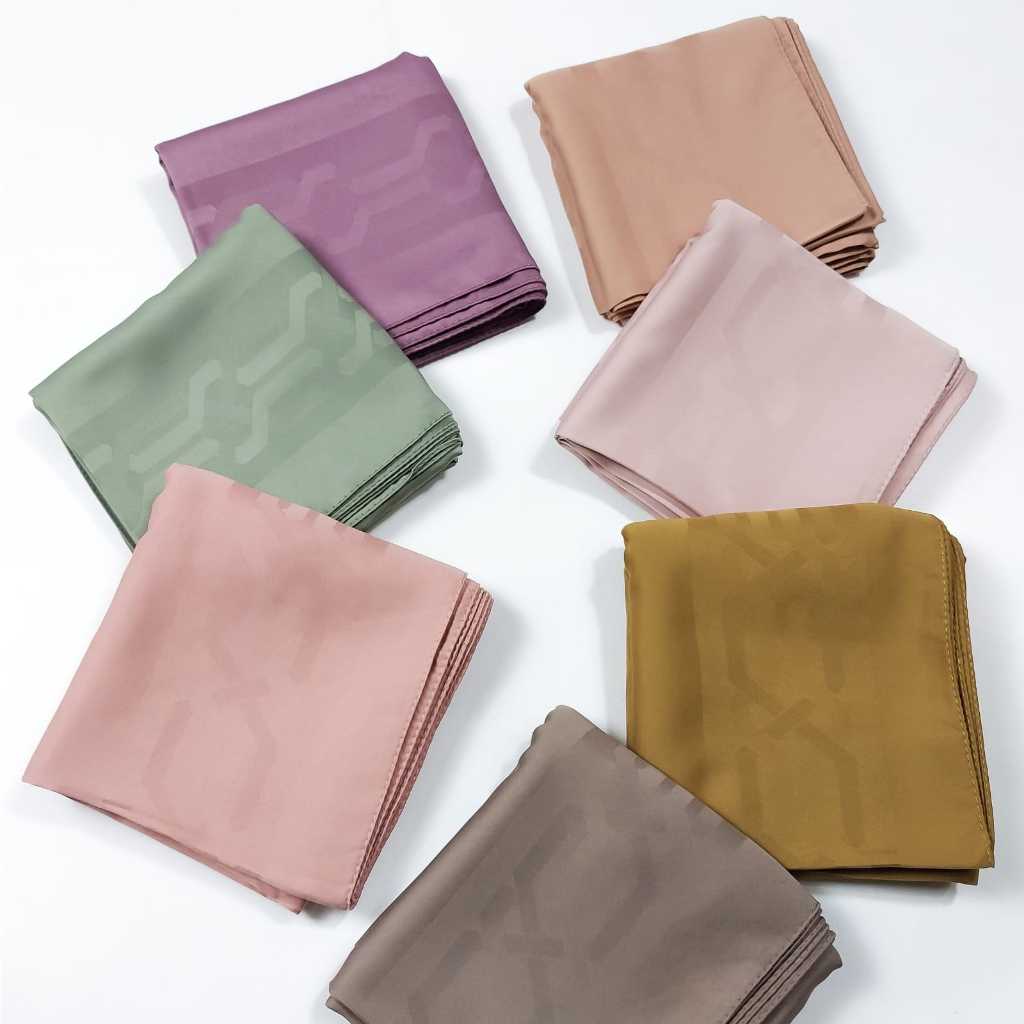 Hijab Turki WAFA Pano Emboss - Hijab Size 110*110 cm - 005-2