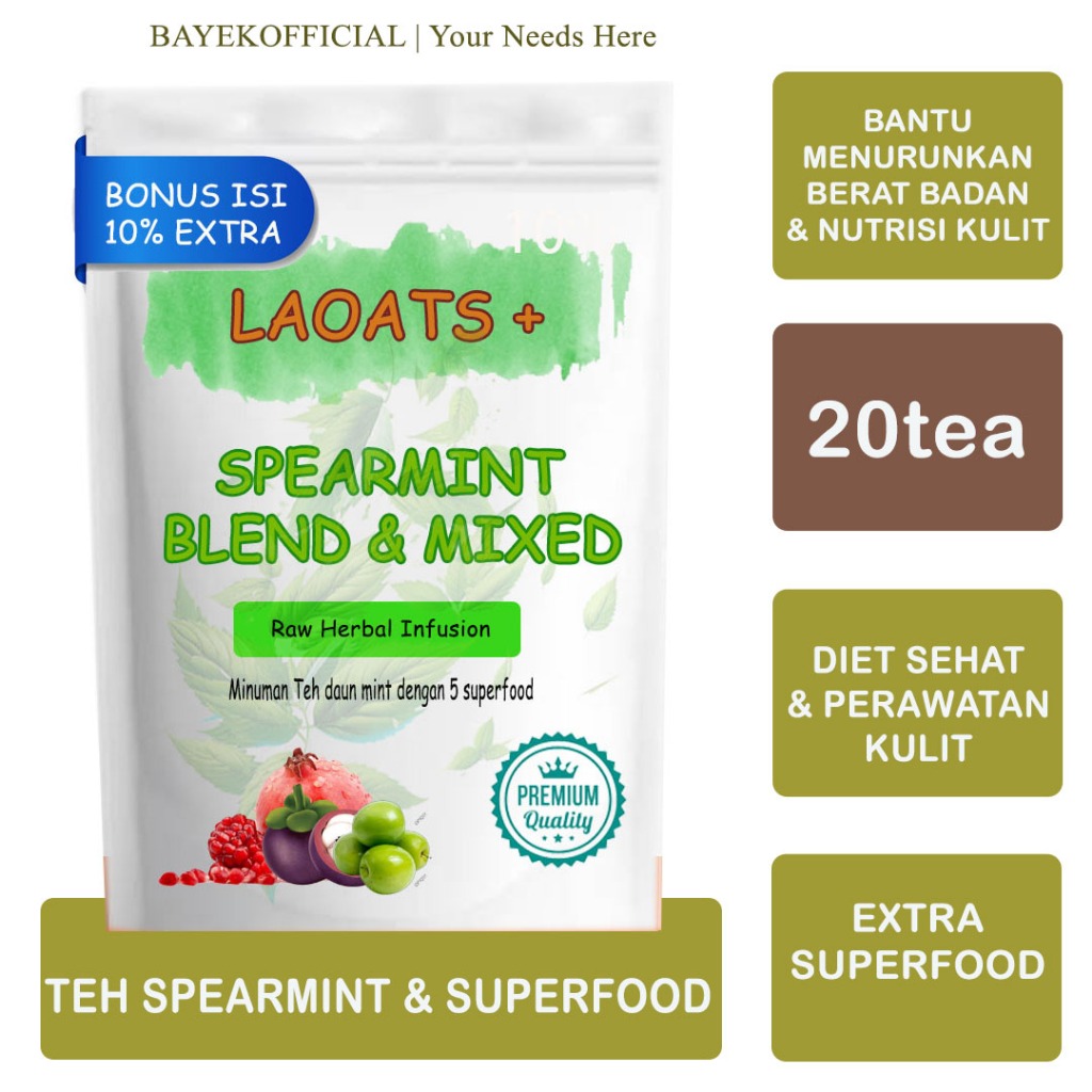 

Spearmint Tea Organic Raw Herbal Spearmint Tea Peppermint Tea Organic Spermint Tea Untuk Jerawat Laoats