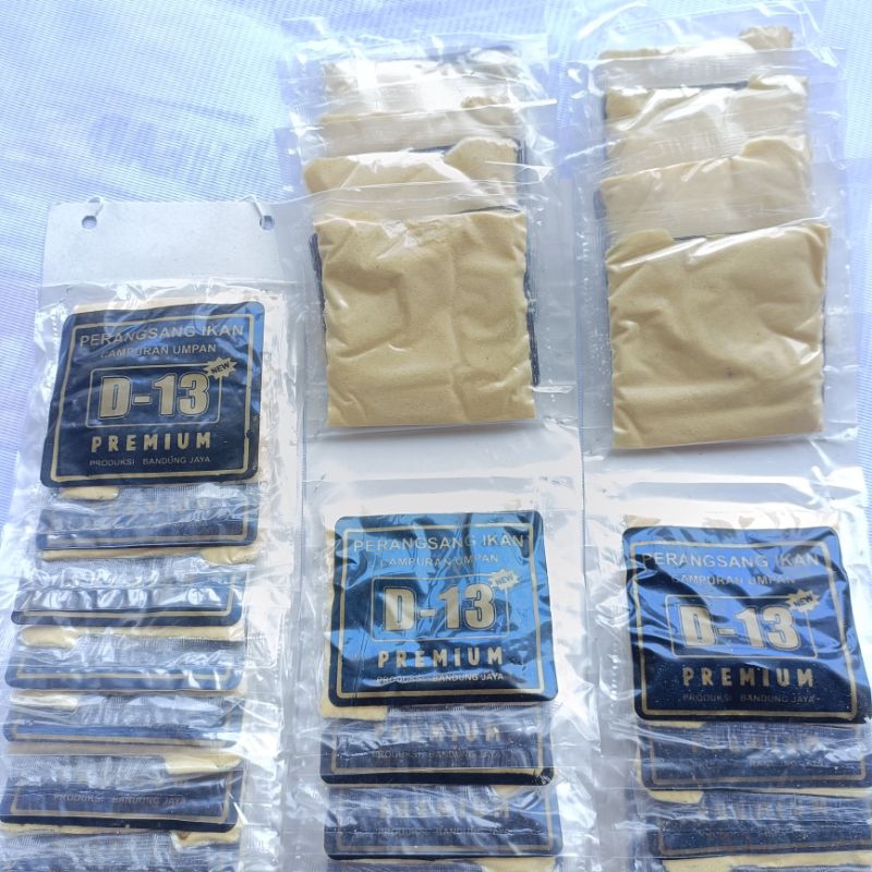 Umpan pancing D13 premium - D13 hitam - umpan ikan