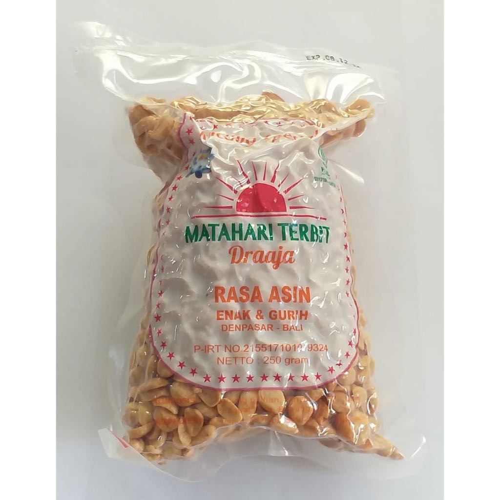 

Kacang Bali Matahari Terbit Rasa Asin berat 250g