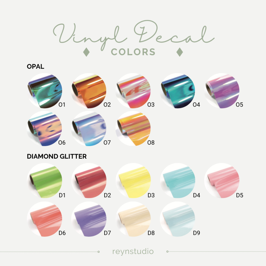 

[Holographic] Cutting Sticker Nama Custom Stiker Premium Hologram Swash Font Ekor