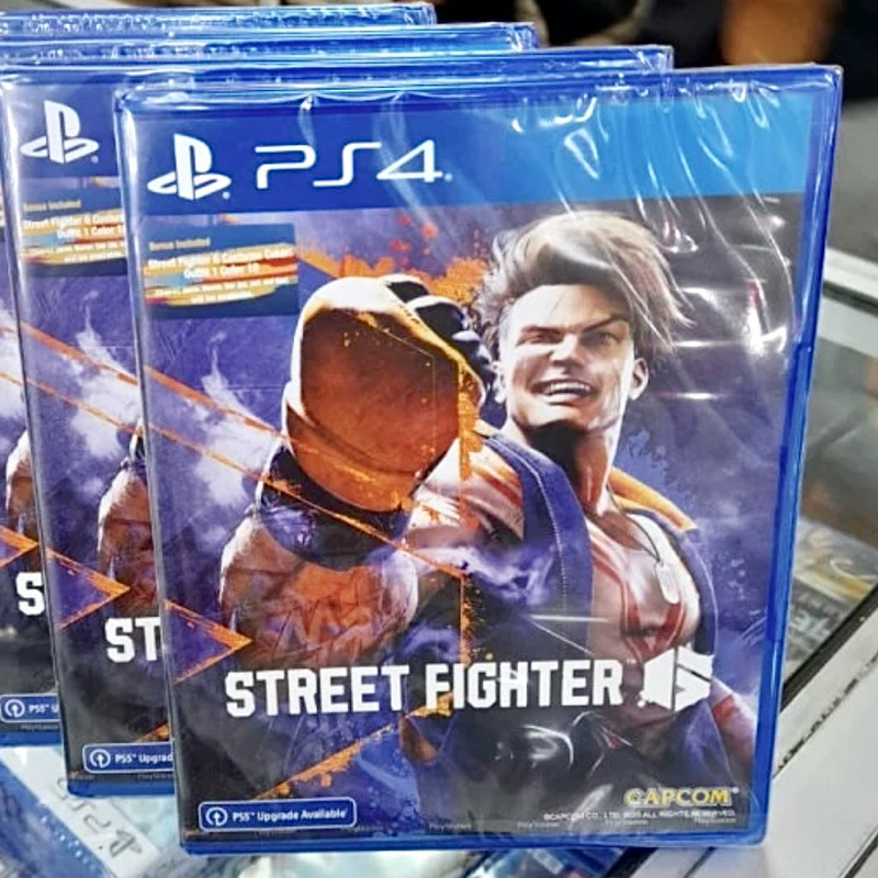 Kaset Street Fighter 6 Ps4 Game Playstation ps 4 Ps5 Fighting multiplayer Kombat fighter6 fight king