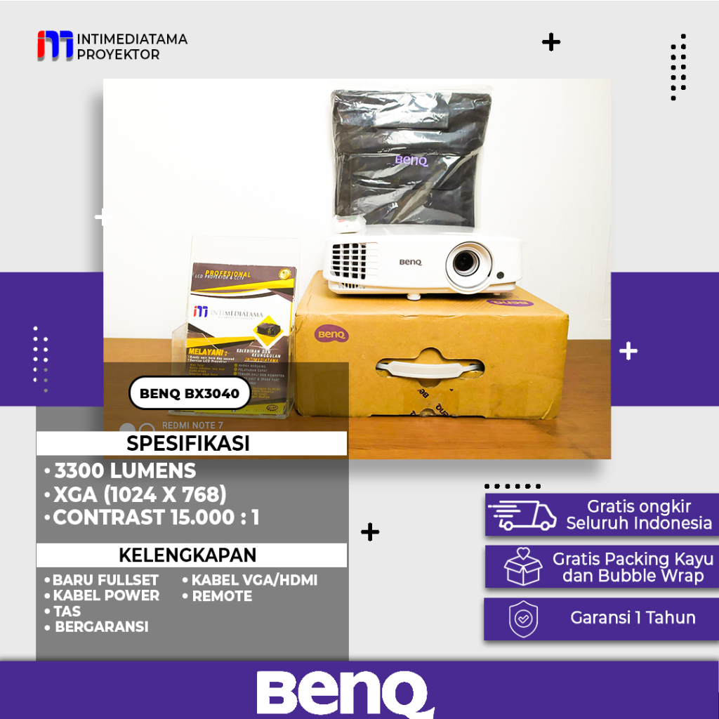 Proyektor BenQ BX3040 BARU