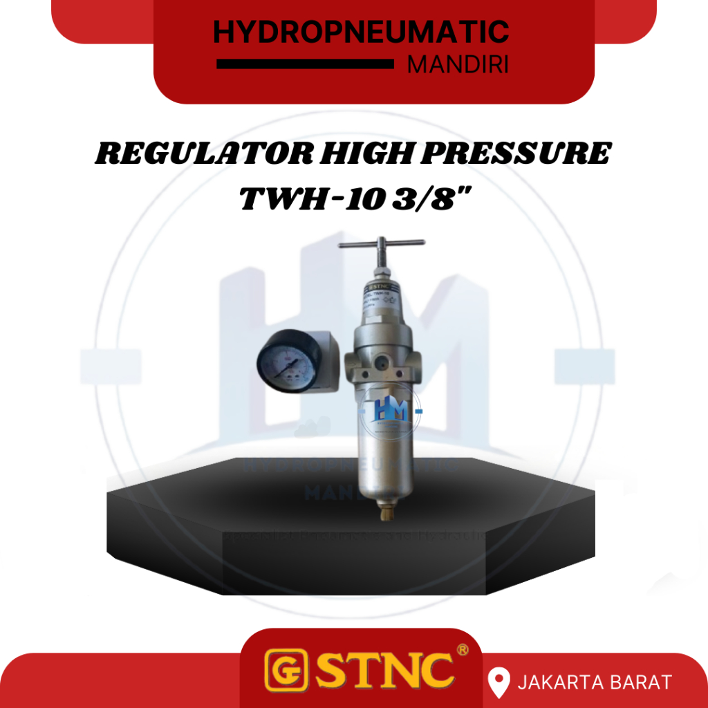 HIGH PRESSURE FILTER REGULATOR TWH - 10 STNC