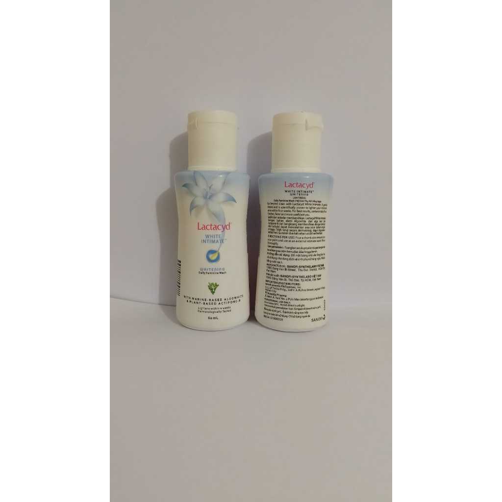Pembersihan Kewanitaan Lactacyd white Intimate  60ml