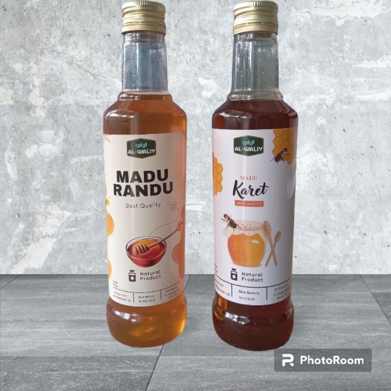 

madu Karet dan Madu Randu 470gr Al wali