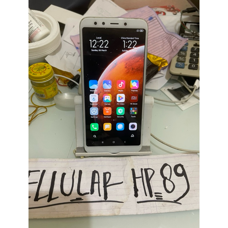 Xiaomi mi 6x Ram 6GB Rom 128GB seken minust