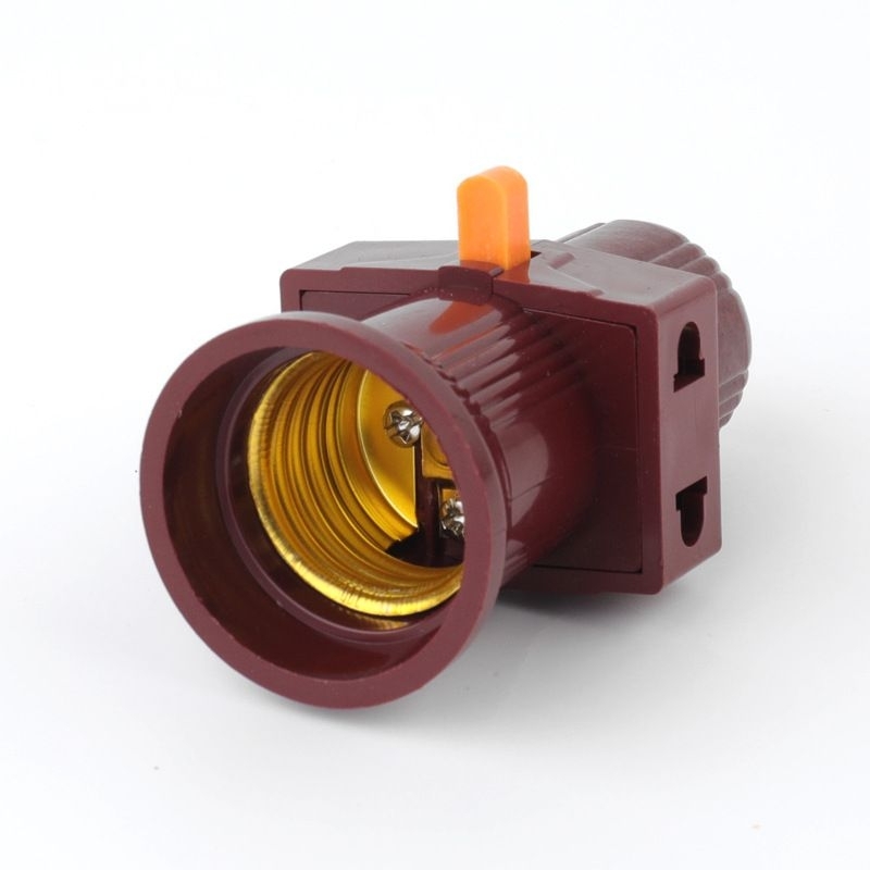 Fitting Kombinasi Gantung + Saklar On Off Lampu Switch On Off