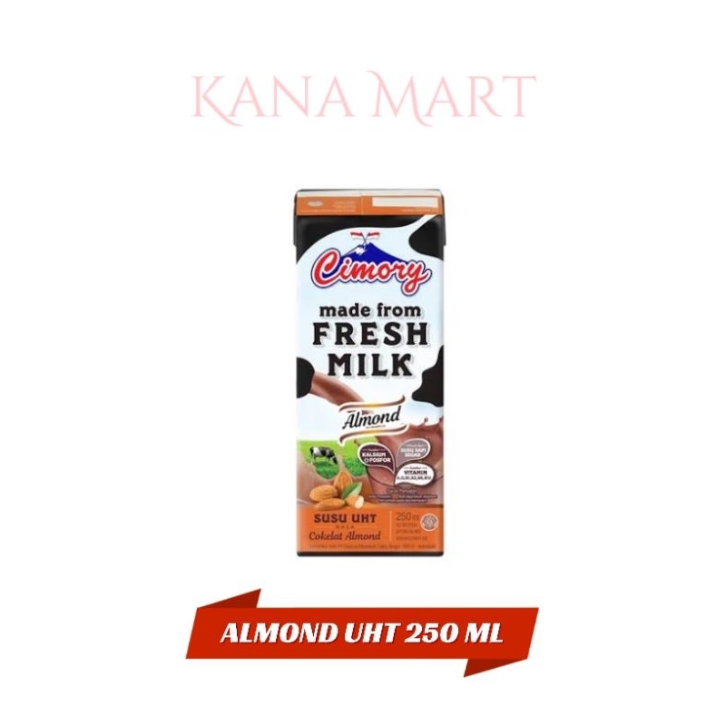 

CIMORY ALMOND UHT 250 ML / KARTON
