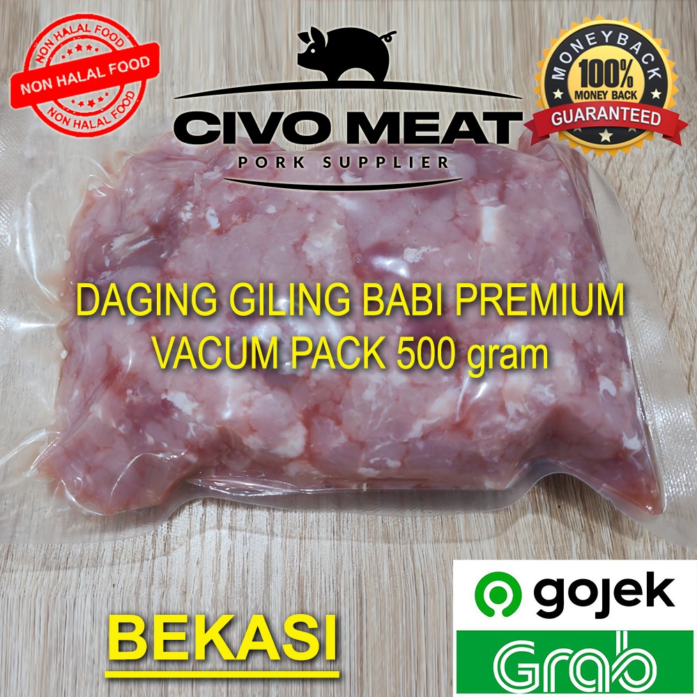 

Giling Babi PREMIUM less fat 500 gram
