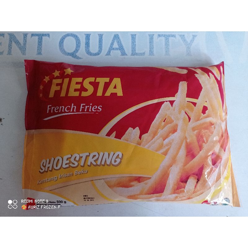 

fiesta Shoestring French fries 500gr