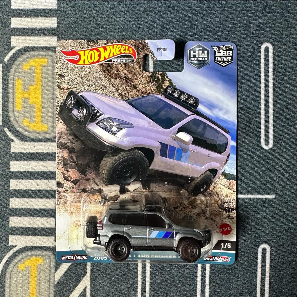 Hot Wheels Premium HW Off Road 2005 Toyota Land Cruiser Prado