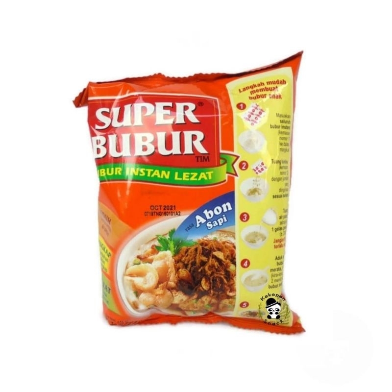

Super Bubur Abon Sapi 1pcs