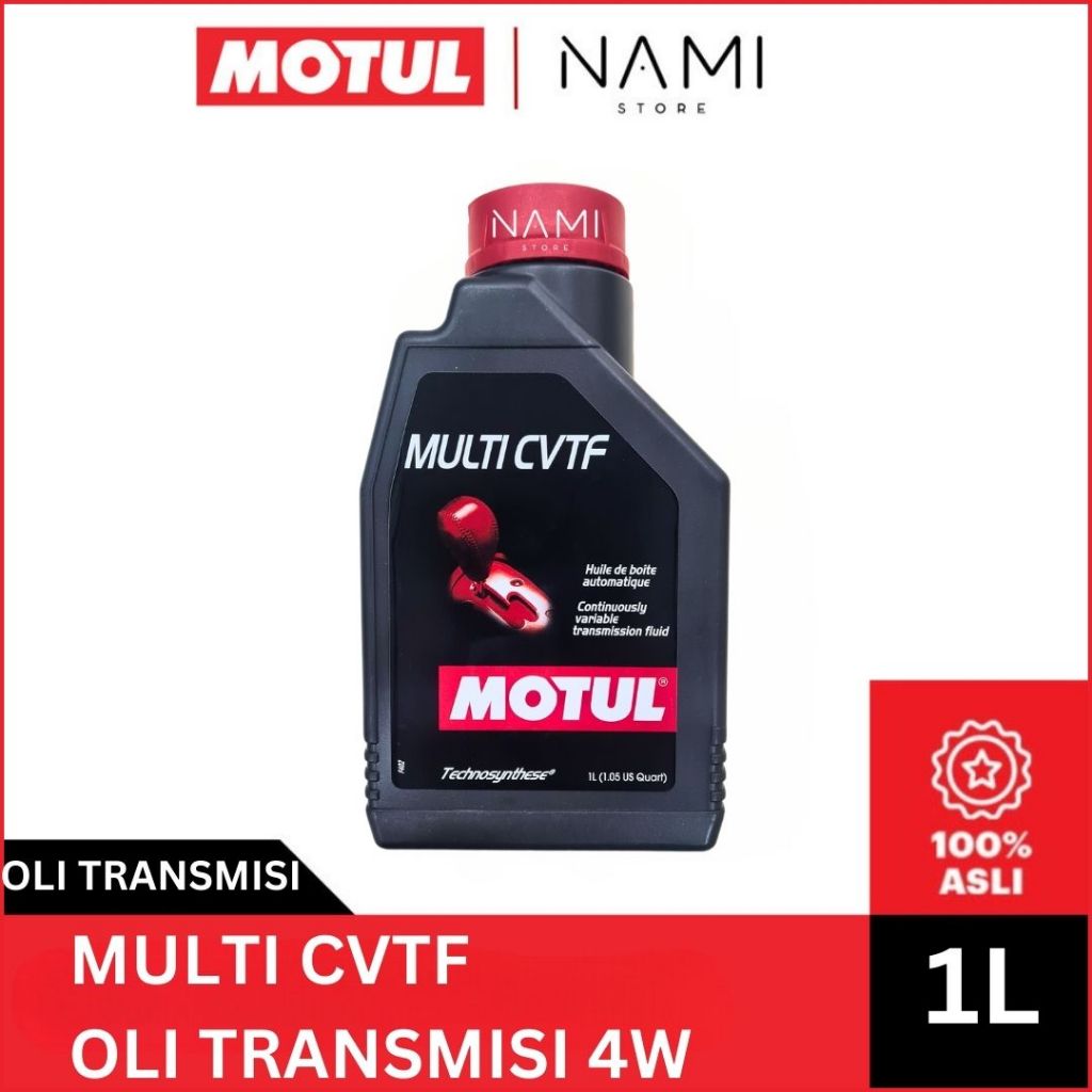 *MOTUL MULTI CVTF (1L)* Oli Transmisi Mobil  Continuously Variable Transmission - Original
