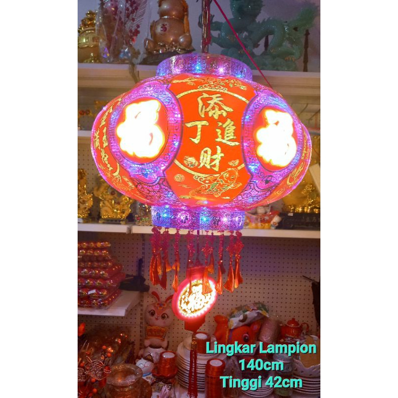 Lampion Led Imlek / Lampu Lampion Gantung Imlek / Lampion Hoki Imlek 2024 / CNY Led Lantern