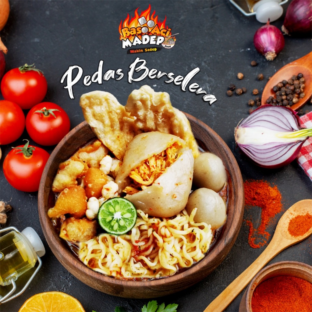 

Baso Aci Madep Ayam Suwir / dengan Racikan Bumbu Rempah