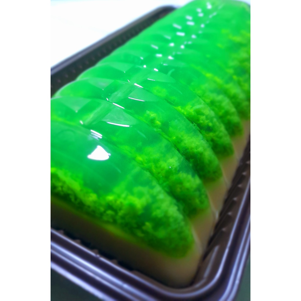 

Puding lumut Pandan