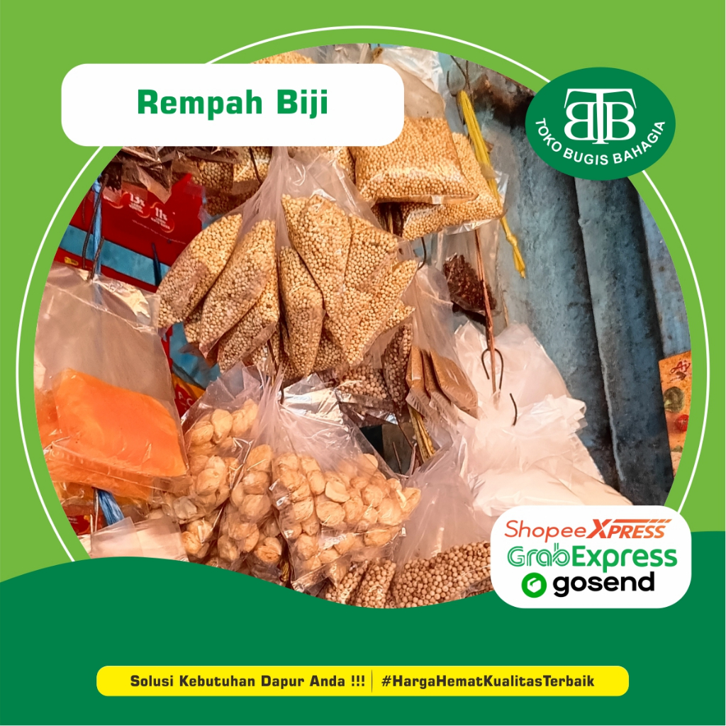 

Rempah Biji ( Kemiri Merica, Ketumbar, Cengkeh, Pala, Jintang, Kayu Manis) , Murah Makassar Pasar Terong Makassar