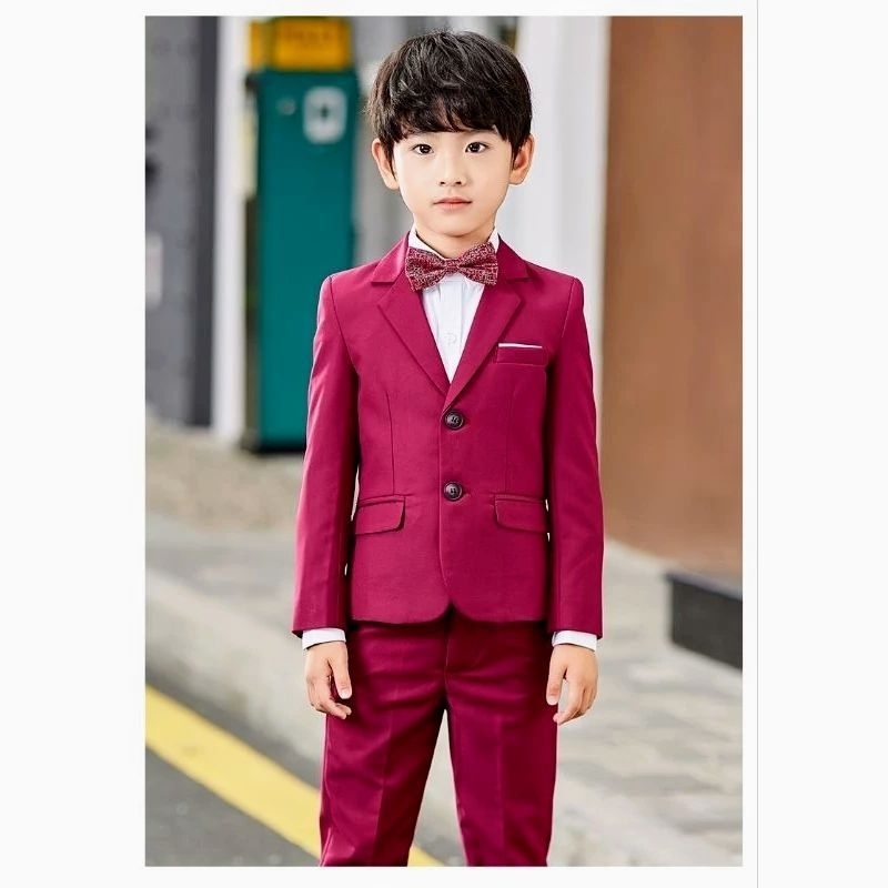 Jas anak - Jas anak  laki umur 2-14 tahun - Jas anak kecil - Jas anak warna Hitam - putih - nevy -