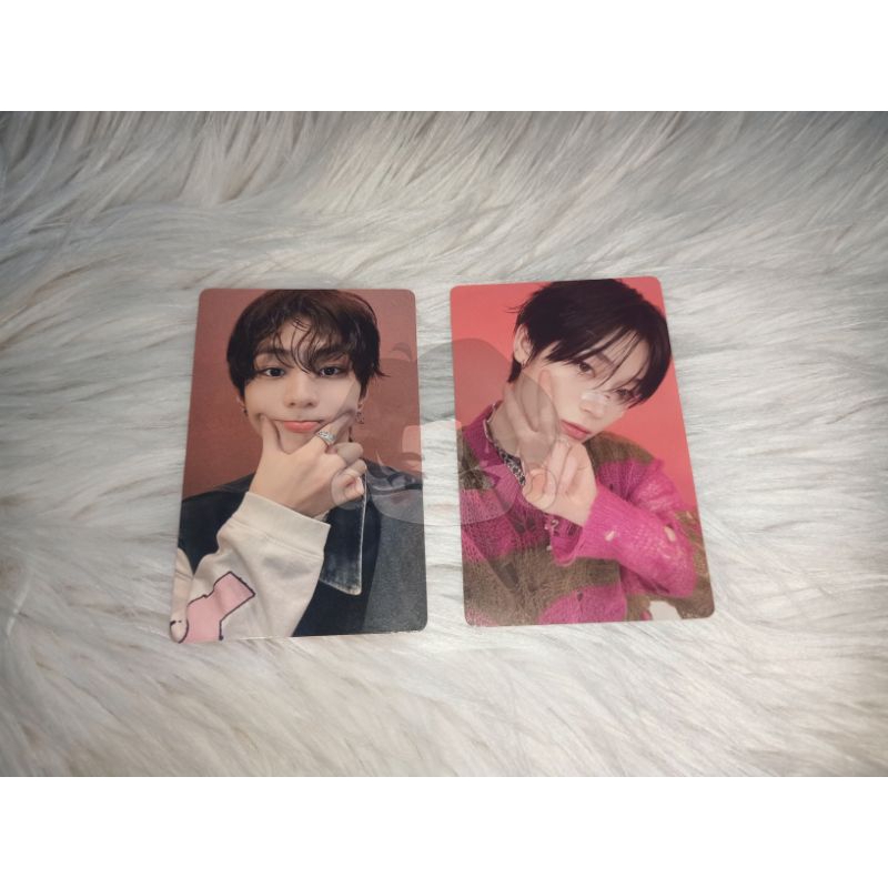 (Ready Stock) pc photocard jungwon sunoo ksana ver orange blood ob