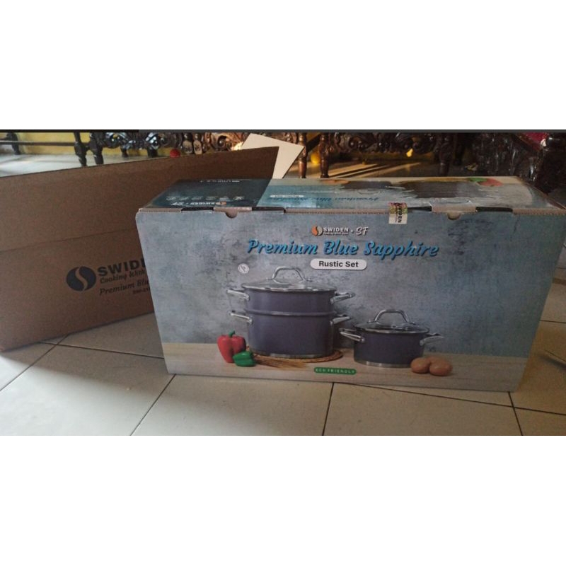 set panci kukus swiden original