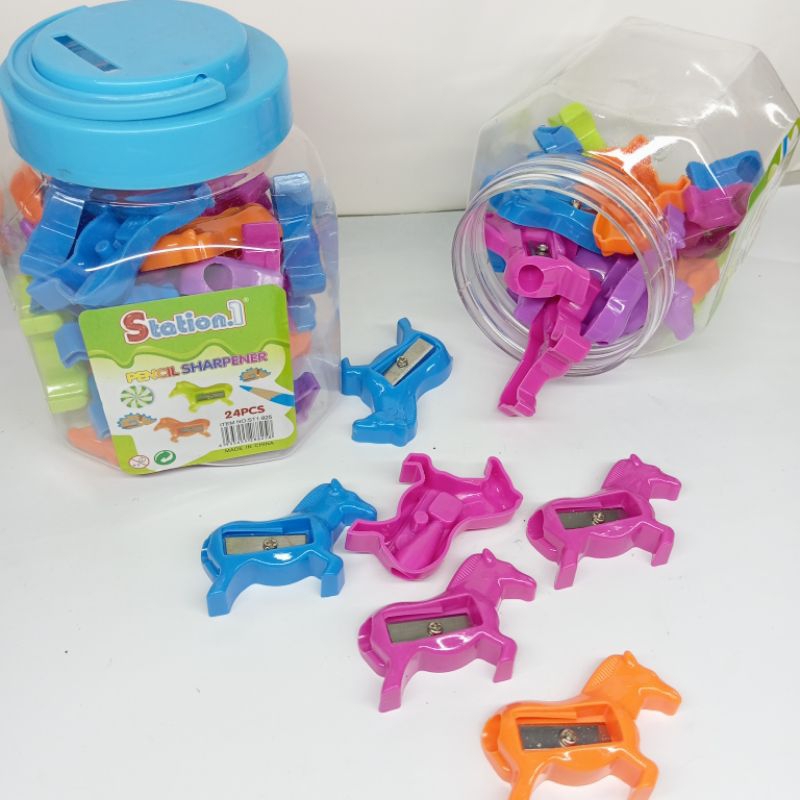 

3 PCS Serutan Motif kuda lucu / Rautan pensil