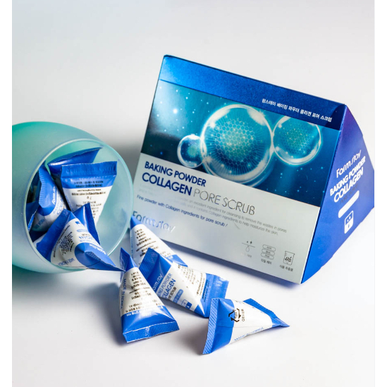 Farm Stay Baking Powder Collagen Pore Scrub