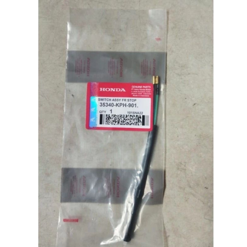 SWITCH REM BELAKANG STOP ORIGINAL (KPH) SUPRA X 125 KHARISMA BEAT VARIO 110 125 150 SCOOPY SPACY
