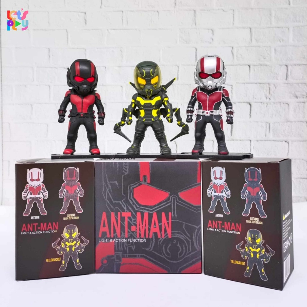 Mainan Action Figure Antman light lampu 1 set